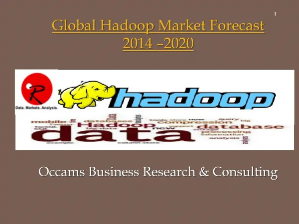 Global Hadoop Market | Forecast 2014-2020