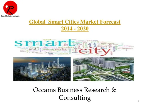 Smart Cities Market | Forecast 2014-2020