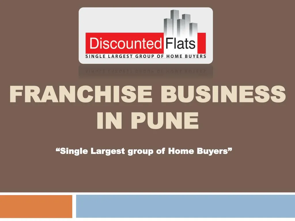 franchise business in pune