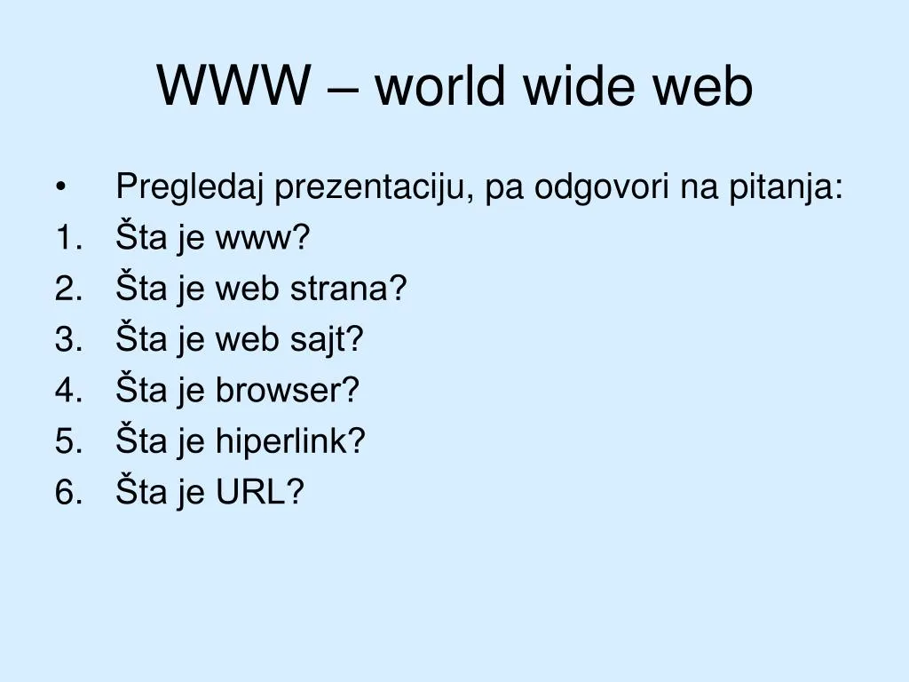 www world wide web