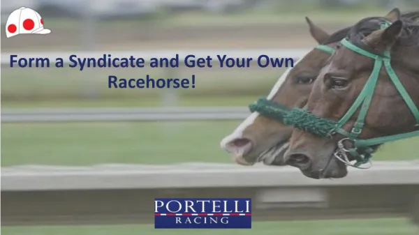 Form a Syndicate and Get Your Own Racehorse!