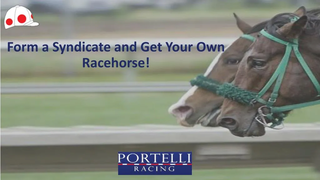 form a syndicate and get your own racehorse