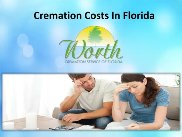Cremation costs in Florida