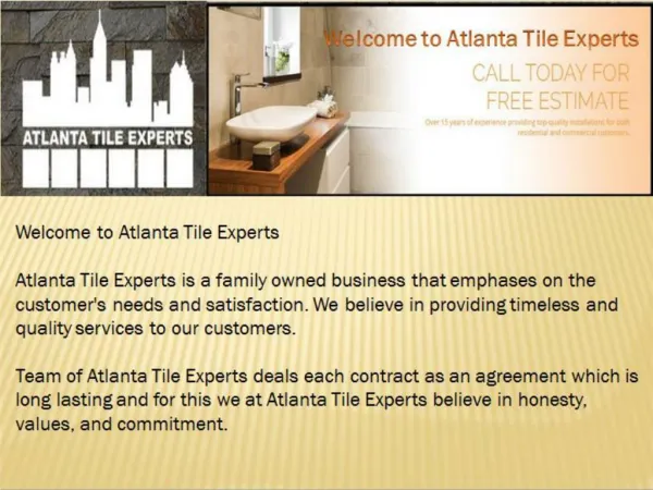 The Professional Bathroom Remodeling Atlanta Services