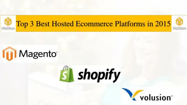 Best Ecommerce Platforms for online Business development in