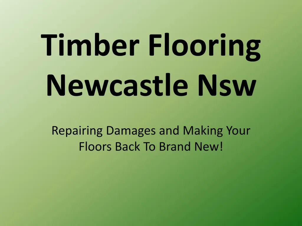 timber flooring newcastle nsw