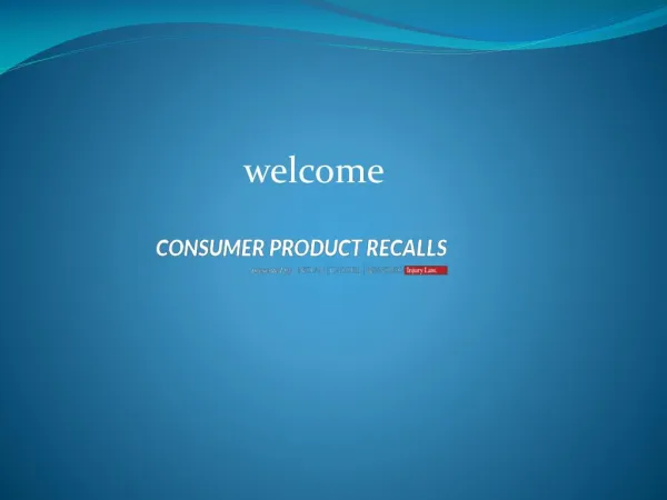 Product Recall Claims
