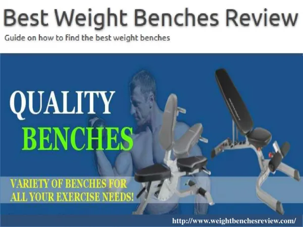 Weight benches review