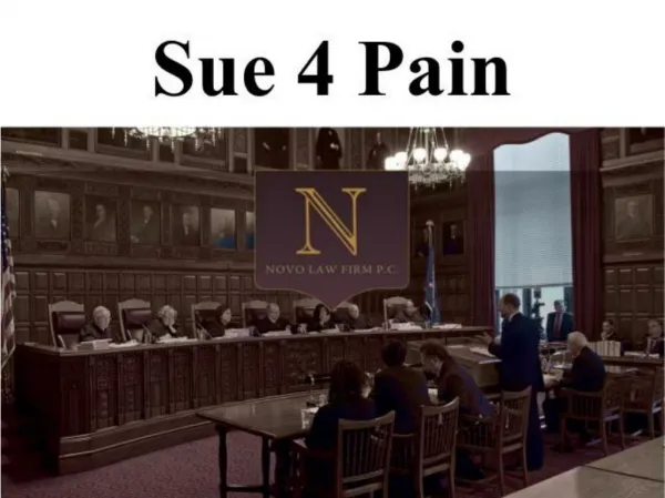 Claim for Your Accident Compensation with Sue 4 Pain Attorne