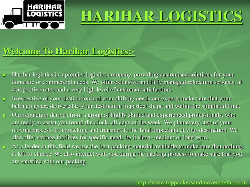 harihar logistics