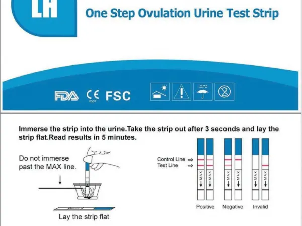 One Step LH Ovulation Test Strips
