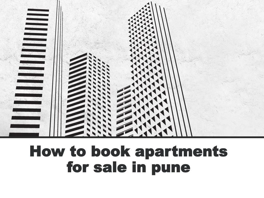 how to book apartments for sale in pune