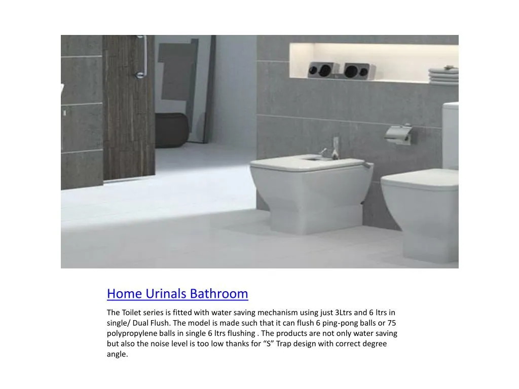 home urinals bathroom