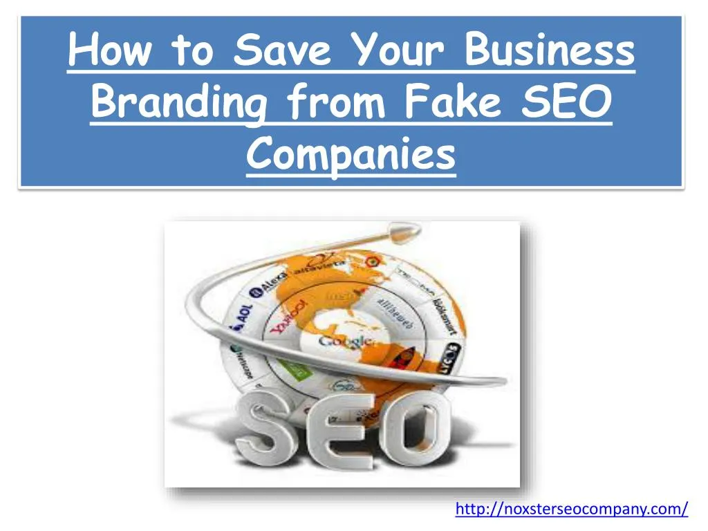 how to save your business branding from fake seo companies