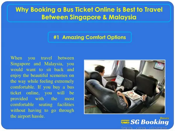 Why booking a bus ticket online is best to travel between Si
