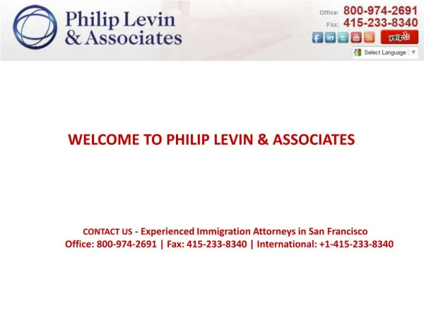 Trader Visa - PHILIP LEVIN & ASSOCIATES