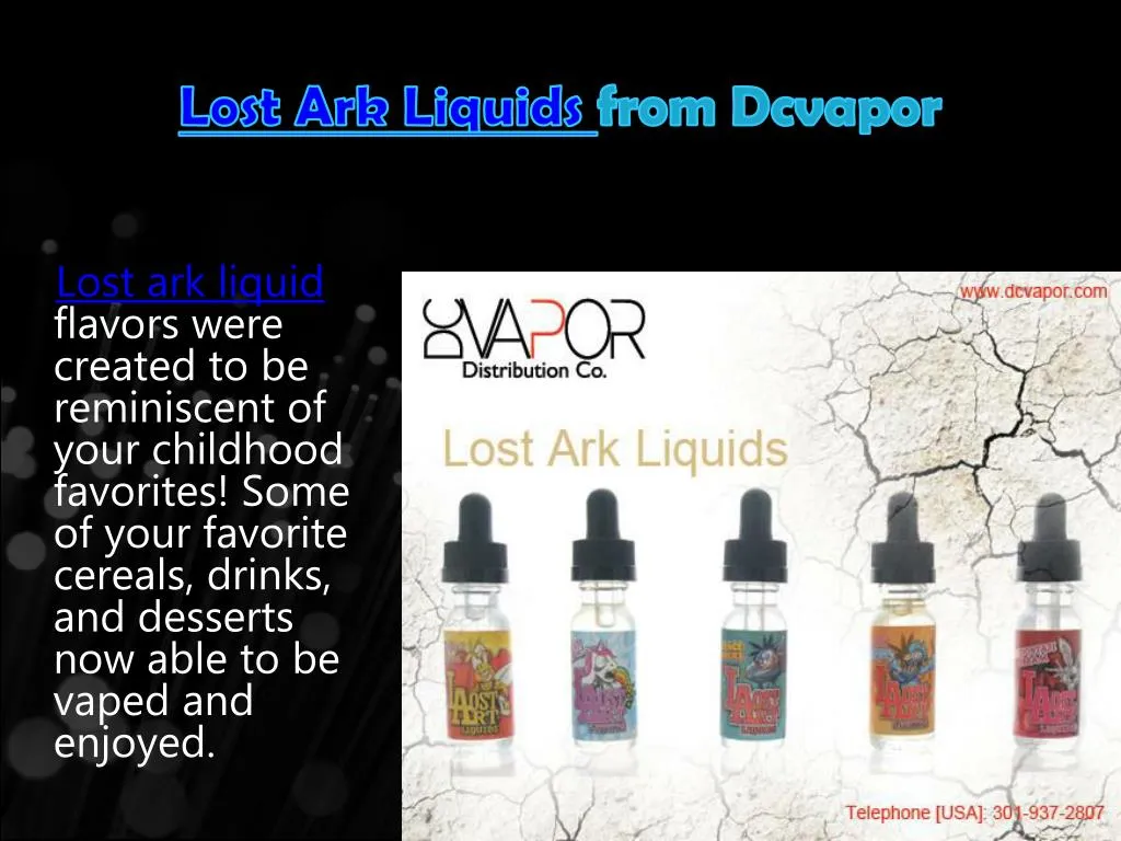 lost ark liquids from dcvapor