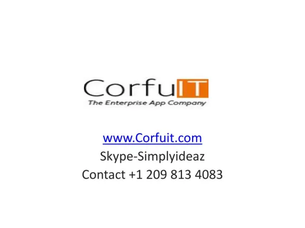 Corfuit The Enterprise App Company