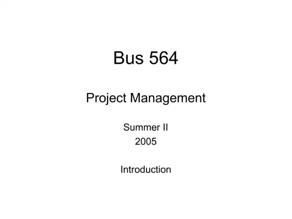 Bus 564
