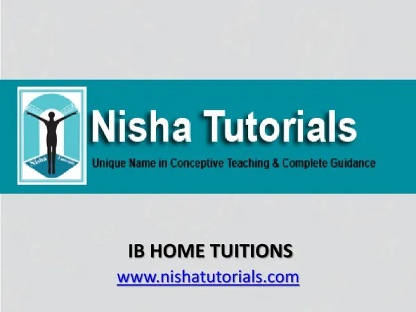 Nisha tutorials RSS Feed