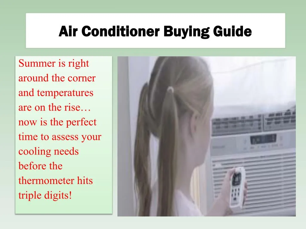 air conditioner buying guide