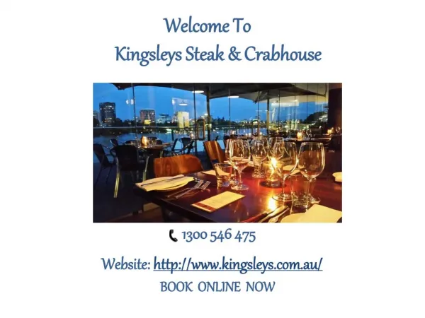Enjoy the Delicious Seafood with Kingsleys