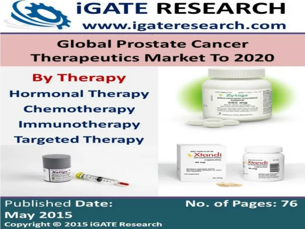 Global Prostate Cancer Drugs Market