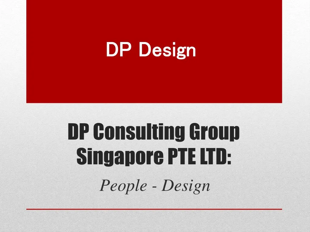 dp consulting group singapore pte ltd