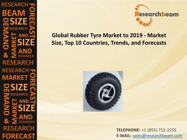2019 Global Rubber Tyre Market in Top 10 Countries, Size