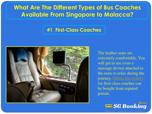 What are the different types of bus coaches available from S