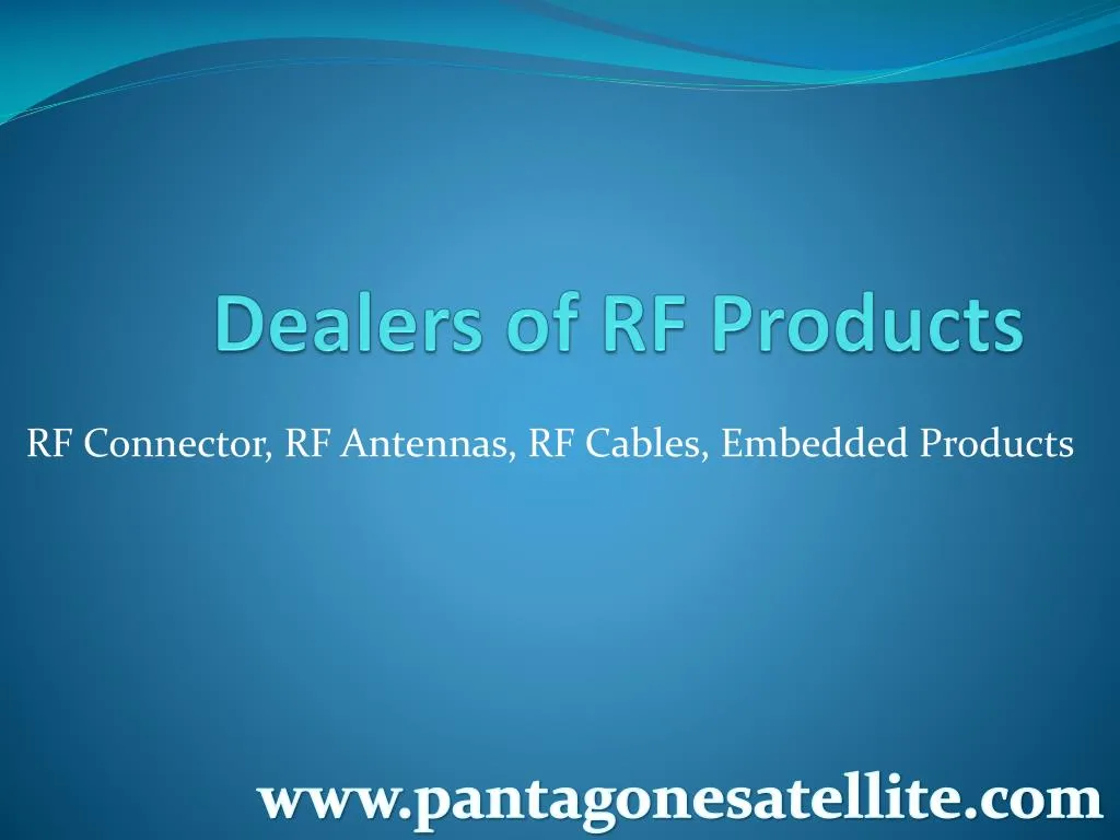 dealers of rf products