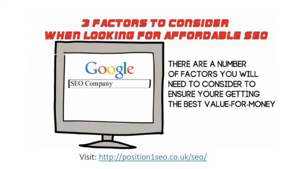 3 Factors To Consider When Looking For Affordable SEO