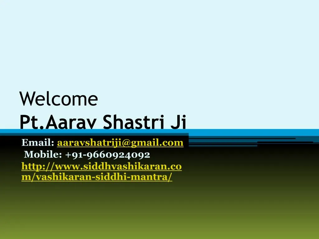 welcome pt aarav shastri ji