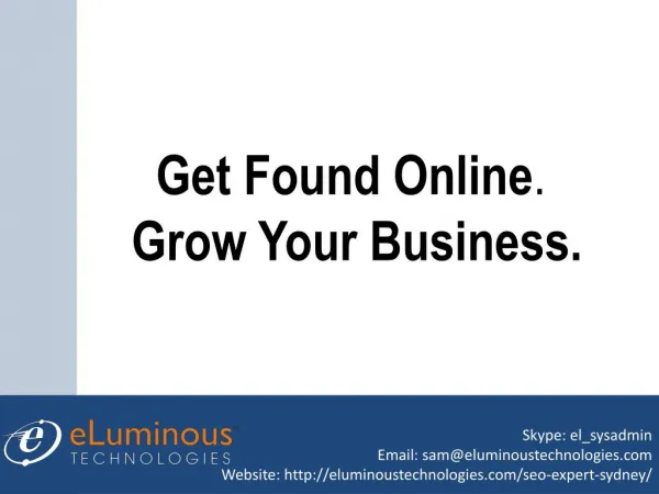 Get Found Online By SEO - Hire Our SEO Expert Sydney