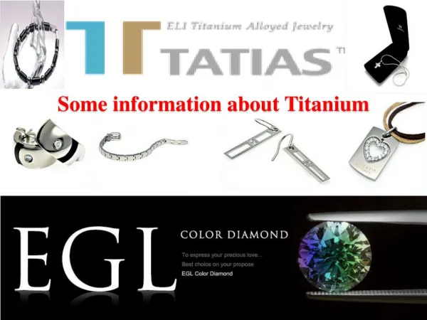 Some information about titanium