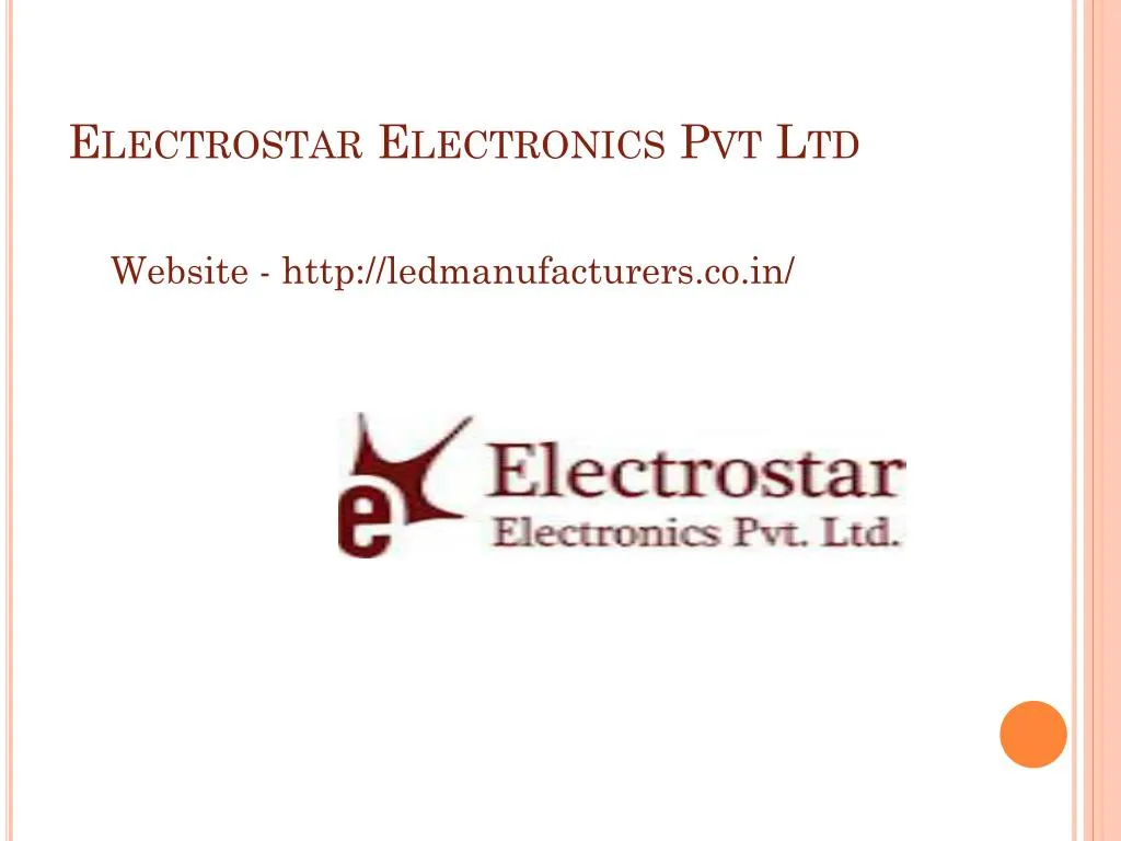 electrostar electronics pvt ltd
