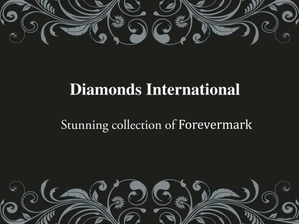 Stunning collection of Forevermark
