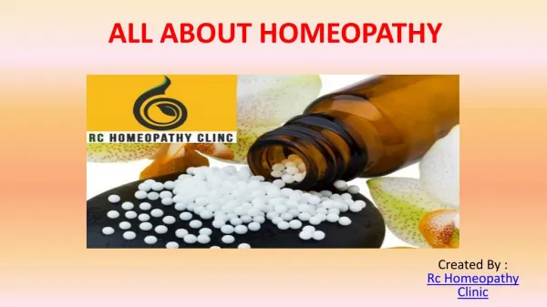 All About Homeopathy.
