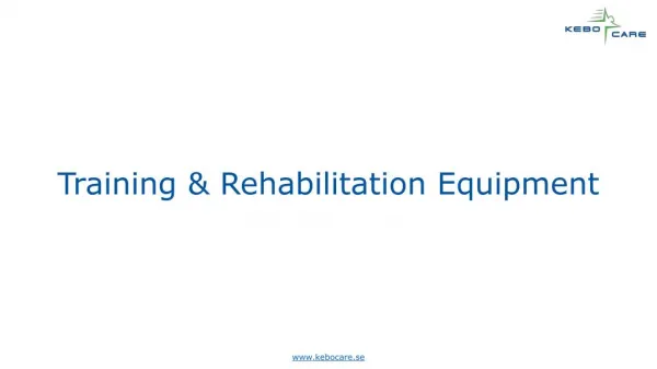 Training & Rehabilitation Equipment