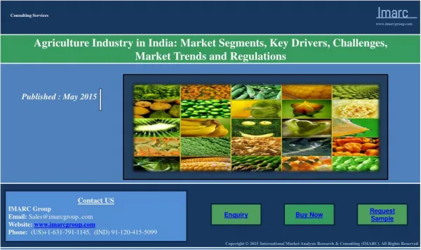Agriculture Industry in India | Market Segments, Key Players
