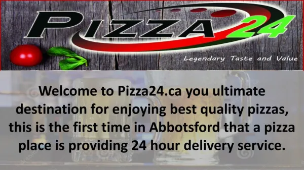 Pizza 24 Abbotsford