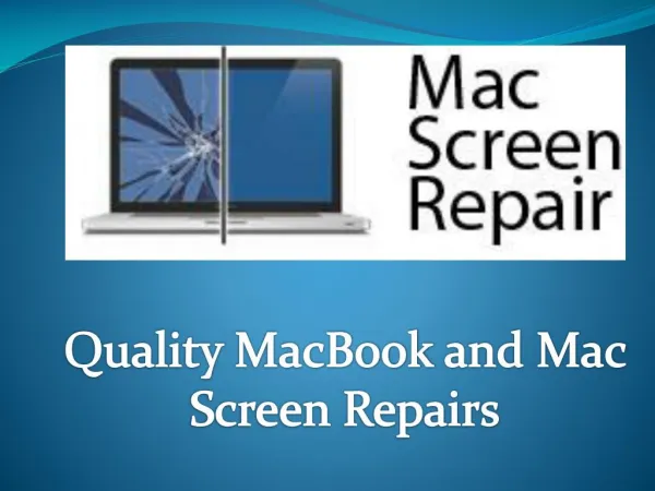Mac Screen Repair