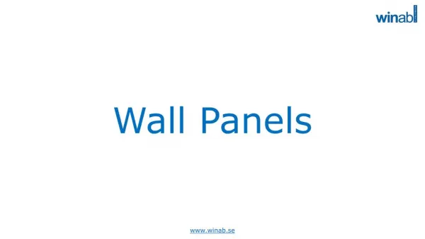 Aesthetic Wall Panels for Indoors and Outdoors