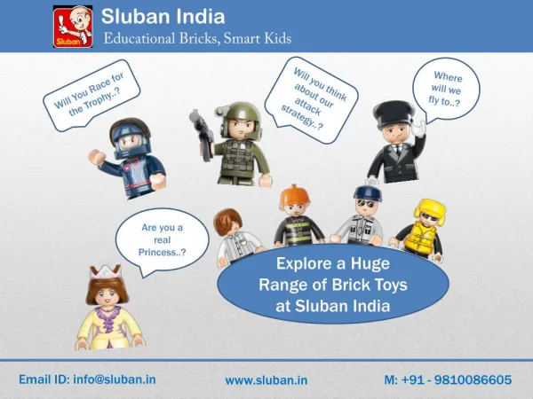 Lego toys, Lego building blocks, Lego set | Sluban India