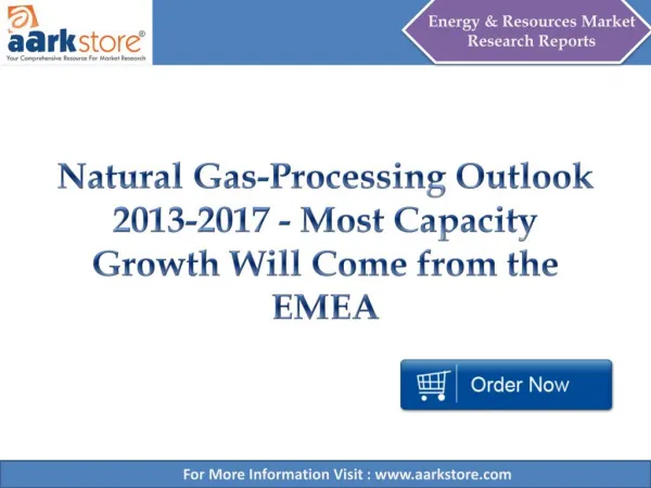 Aarkstore - Natural Gas-Processing Outlook 2013-2017