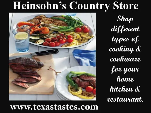 A supplier of different types of cookware - Heinsohn's Count