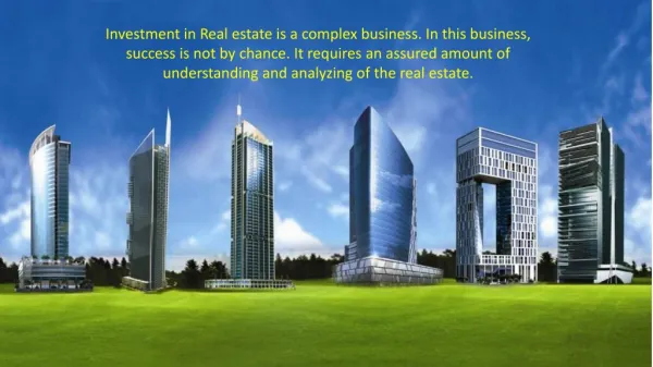 The real estate mistakes : Sunil Tulsiani