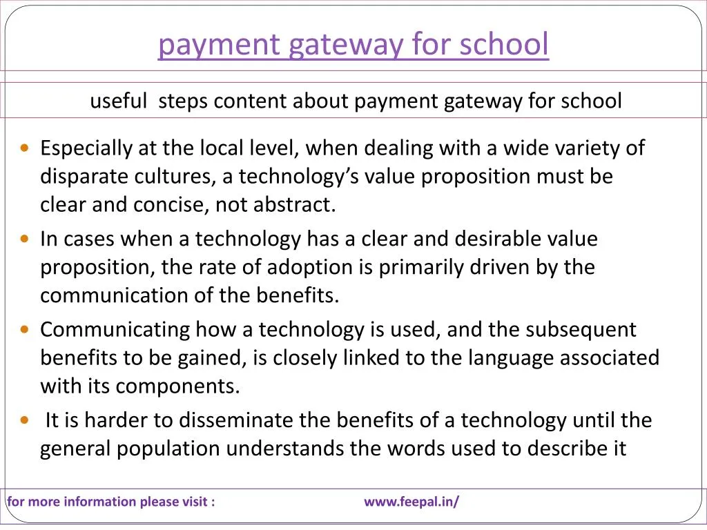 payment gateway for school