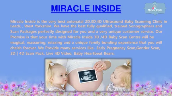 3d , 4d Pregnancy Scan | Private Maternity Scans