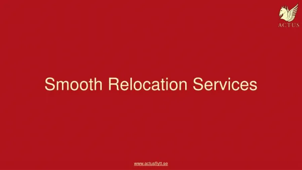 Smooth Relocation Services